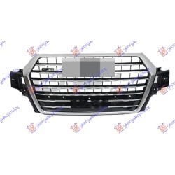 Maskë pvc/grilë (s-line) për AUDI Q7 15-19 - OEM: 4M0853651QRN4