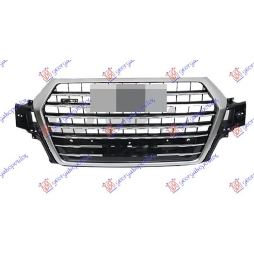 Maskë pvc/grilë (s-line) për AUDI Q7 15-19 - OEM: 4M0853651QRN4 Maskë pvc/grilë (s-line) për AUDI Q7 15-19 - OEM: 4M0853651QRN4