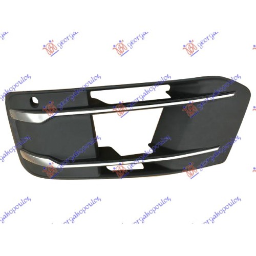 Grilë në parakolpin e përparmë (me hapje për sensor parkimi) për AUDI Q7 15-19 - OEM: 4M0807681T 4W3 Grilë në parakolpin e përparmë (me hapje për sensor parkimi) për AUDI Q7 15-19 - OEM: 4M0807681T 4W3
