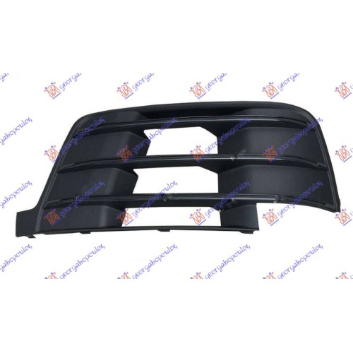 Grilë në parakolpin e përparmë (me hapje për sensor parkimi) (s-line/SQ7) për AUDI Q7 15-19 - OEM: 4M0807681D Grilë në parakolpin e përparmë (me hapje për sensor parkimi) (s-line/SQ7) për AUDI Q7 15-19 - OEM: 4M0807681D
