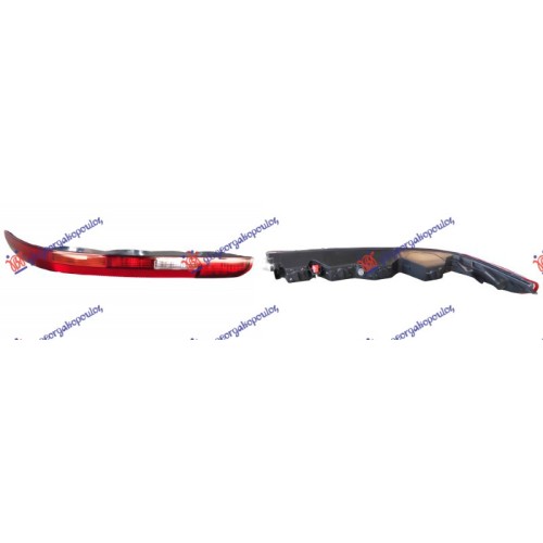 Dritë për mjegull e pasme/Dritëreversi (E) për AUDI Q7 15-19 - OEM: 4M0945095