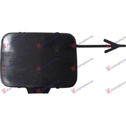 Kapak për çengel parakolpin e pasëm (S-LINE) për AUDI Q7 15-19 - OEM: 4M0 807 441 B