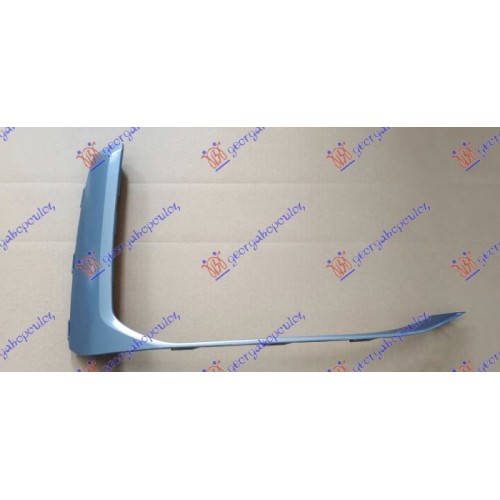 Shirit në grilën e parakolpit të përparmë ngjyrë gri (s/line/SQ7) për AUDI Q7 19- - OEM: 4M0853300A