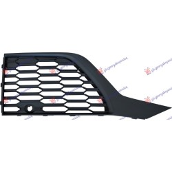 Grilë parakolpi i përparëm (me hapje për sensor parkimi) (S-LINE/SQ7) (i hapurED) për AUDI Q7 19- - OEM: 4M0 890 682 A