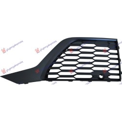 Grilë parakolpi i përparëm (me hapje për sensor parkimi) (S-LINE/SQ7) (i hapurED) për AUDI Q7 19- - OEM: 4M0 890 681 A