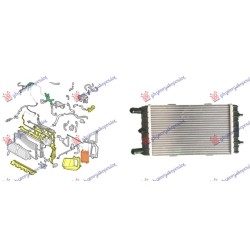 Radiator shtesë për motor 3.0 benzinë (250x150x60) për AUDI Q7 15-19 - OEM: 4M0121212D Radiator shtesë për motor 3.0 benzinë (250x150x60) për AUDI Q7 15-19 - OEM: 4M0121212D