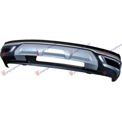 Spoiler i poshtëm në parakolpin e pasëm i argjendtë (S-LINE/SQ7) (me hapje për sensor parkimi) për AUDI Q7 19- - OEM: 4M0 807 434 R TB2 Spoiler i poshtëm në parakolpin e pasëm i argjendtë (S-LINE/SQ7) (me hapje për sensor parkimi) për AUDI Q7 19- - OEM: 4M0 807 434 R TB2