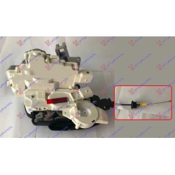 Bravë për derën e përparme (mbyllje qendrore) (7 + 3 pinë) (А cilësi) për AUDI A7 SPORTBACK 10-14 - OEM: 4G1837016B