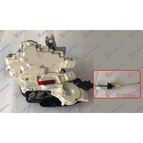 Bravë për derën e përparme (mbyllje qendrore) (7 + 3 pinë) (А cilësi) për AUDI A7 SPORTBACK 10-14 - OEM: 4G1837016B