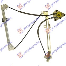 Ngritës/rregullator për dritaren e përparme elektrik (pa motor) (А cilësi) për AUDI A1 14-18 - OEM: 8X4837461A