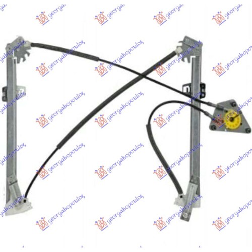 Ngritës/rregullator për dritaren e përparme elektrik (pa motor) për AUDI A1 14-18 - OEM: 8X4837462A
