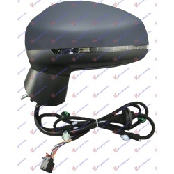 Pasqyrë elektrike me ngrohje (elektrik-me palosje) (gati për ngjyrosje) (me drita pulsuese) (xham asferik) për AUDI A1 14-18 - OEM: 8X1857409G9B9 Pasqyrë elektrike me ngrohje (elektrik-me palosje) (gati për ngjyrosje) (me drita pulsuese) (xham asferik) për AUDI A1 14-18 - OEM: 8X1857409G9B9
