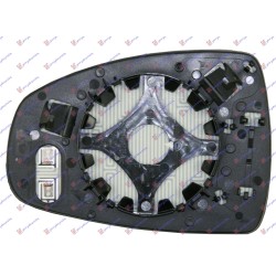 Xham për pasqyrë me ngrohje (xham i lakuar) për AUDI A1 14-18 - OEM: 8X0857536D
