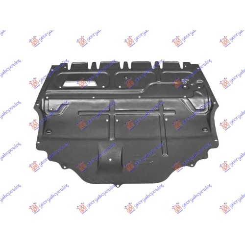 Mbrojtje/kapak nën motor plastik benzinë (i madh) për AUDI A1 14-18 - OEM: 6C0825235A Mbrojtje/kapak nën motor plastik benzinë (i madh) për AUDI A1 14-18 - OEM: 6C0825235A