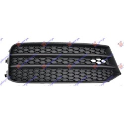 Grilë në parakolpin e përparmë (pa dritа mjegulle) për AUDI A1 14-18 - OEM: 8XA807681B9B9