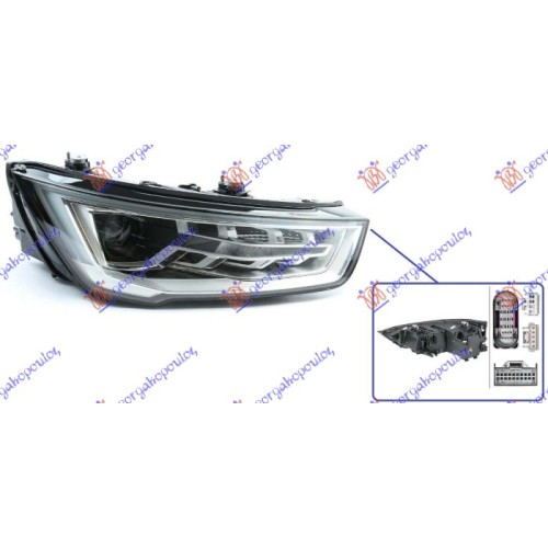 Fenerë bi-xenon me LEDDritë ditore (S1) (HELLA) për AUDI A1 14-18 - OEM: 8XA941044 Fenerë bi-xenon me LEDDritë ditore (S1) (HELLA) për AUDI A1 14-18 - OEM: 8XA941044