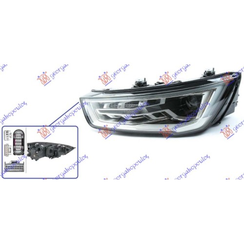 Fenerë bi-xenon me LEDDritë ditore (S1) (HELLA) për AUDI A1 14-18 - OEM: 8XA941043 Fenerë bi-xenon me LEDDritë ditore (S1) (HELLA) për AUDI A1 14-18 - OEM: 8XA941043