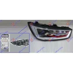 Fenerë bi-xenon me LEDDritë ditore (S1 ngjyrë e kuqe Kornizë) (HELLA) për AUDI A1 14-18 - OEM: 8XA941044B