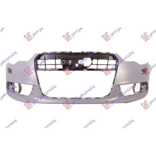 Parakolpi i përparmë (me hapje për spërkatëse) për AUDI A6 10-14 - OEM: 4G0807065 GRU