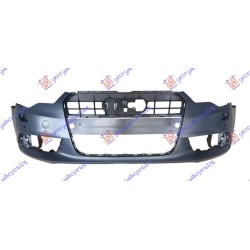 Parakolpi i përparmë (me hapje për sensor parkimi) + me hapje) (kinë) për AUDI A6 10-14 - OEM: 4G0807065AGRU