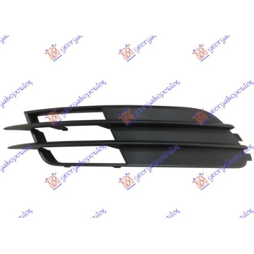 Grilë në parakolpin e përparmë (pa dritа mjegulle) për AUDI A6 10-14 - OEM: 4G08076819B9