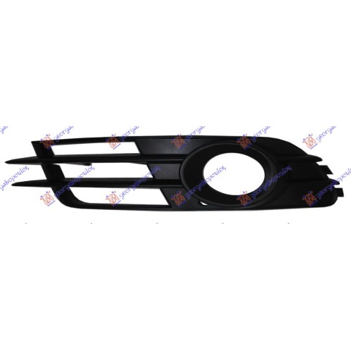 Grilë në parakolpin e përparmë (me hapje për drita të mjegullës) për AUDI A6 10-14 - OEM: 4G0807681A9B9