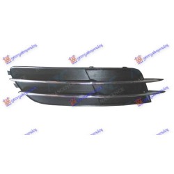 Grilë në parakolpin e përparmë (pa dritа mjegulle) me shirit kromi për AUDI A6 10-14 - OEM: 4G0807681
