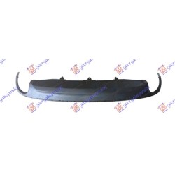 Spoiler i poshtëm në parakolpin e pasëm (2 tubë shkarikimi (me hapje për shirit/unazë ) sedan/karavan për AUDI A6 10-14 - OEM: 4G0807521A
