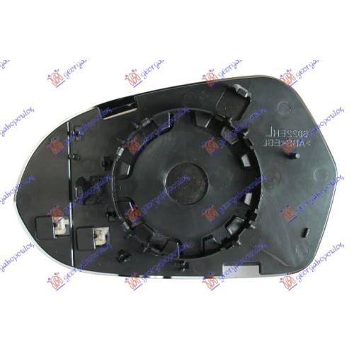 Xham për pasqyrë me ngrohje (xham asferik) për AUDI A6 10-14 - OEM: 4G0857536B