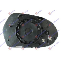 Xham për pasqyrë me ngrohje (xham asferik) për AUDI A6 10-14 - OEM: 4G0857535B