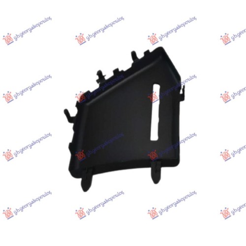 Grilë në parakolpin e përparmë pjesa e brendshme (ngjyrë e zezë exclusive) për AUDI A6 14-18 - OEM: 4G0 807 245 C