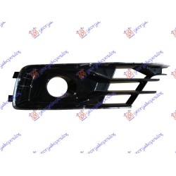 Grilë në parakolpin e përparmë (me hapje për drita të mjegullës) (ngjyrë e zezë exclusive) për AUDI A6 14-18 - OEM: 4G0807681AE Grilë në parakolpin e përparmë (me hapje për drita të mjegullës) (ngjyrë e zezë exclusive) për AUDI A6 14-18 - OEM: 4G0807681AE