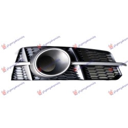 Grilë në parakolpin e përparmë (me hapje për drita të mjegullës) (s-line) për AUDI A6 14-18 - OEM: 4G0807682AP Grilë në parakolpin e përparmë (me hapje për drita të mjegullës) (s-line) për AUDI A6 14-18 - OEM: 4G0807682AP