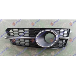 Grilë në parakolpin e përparmë (me hapje për drita të mjegullës) (s6) për AUDI A6 14-18 - OEM: 4G0807681AG Grilë në parakolpin e përparmë (me hapje për drita të mjegullës) (s6) për AUDI A6 14-18 - OEM: 4G0807681AG