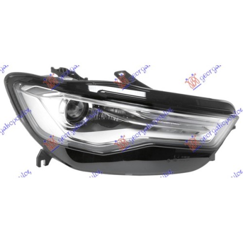Fenerë bi-xenon (sistem adaptues për ndriçim (afs) me LEDDritë ditore (HELLA) për AUDI A6 14-18 - OEM: 4G0941044F