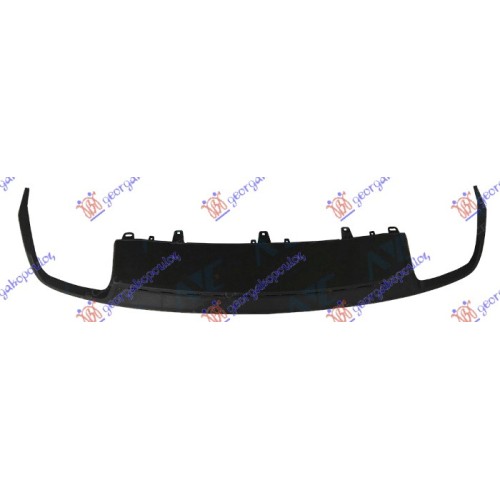 Spoiler për parakolpin e përparëm + karavan (me hapje për shirit/unazë ) për AUDI A6 14-18 - OEM: 4GD807521C