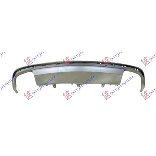 Spoiler i poshtëm në parakolpin e pasëm (s-line) për AUDI A6 14-18 - OEM: 4G0807521R
