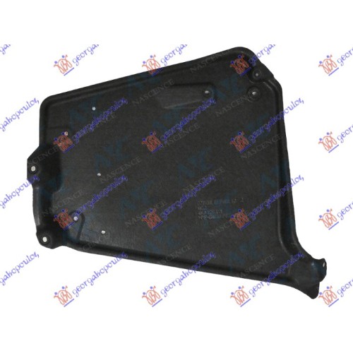 Mbrojtje/kapak i nënshasisë i pasëm (nën ndëruesin e marsheve) për AUDI A6 18- - OEM: 4K0825311G