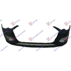 Parakolpi i përparmë (gati për ngjyrosje) (me hapje për spërkatëse) për AUDI A6 18- - OEM: 4K0807065GRU