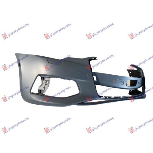 Parakolpi i përparmë (me hapje për sensorë + spërkatëse) për AUDI A6 18- - OEM: 4K0807065AGRU