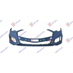 Parakolpi i përparmë (gati për ngjyrosje) (me hapje për sensorë + spërkatëse) (s-line) për AUDI A6 18- - OEM: 4K0807065CGRU