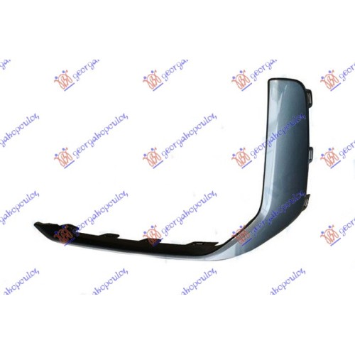 Shirit në grilën e parakolpit të përparmë (s-line) për AUDI A6 18- - OEM: 4K0807967A3DA