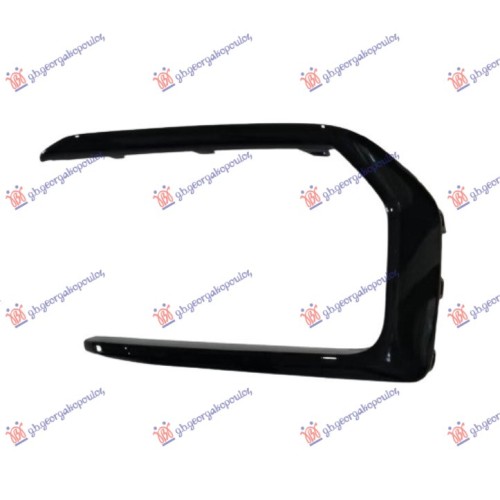 Kapak i shiritit në grilën e parakolpit të përparmë (S-LINE) 22- për AUDI A6 18- - OEM: 4KD807968GT94