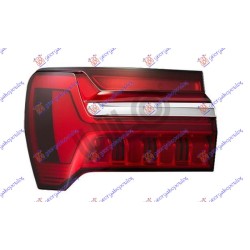 Dritë stop e jashtme LED (me shirit krom) (ULO) për AUDI A6 18- - OEM: 4K5945069