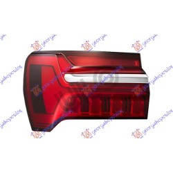 Dritë stop e jashtme LED dynamic (animacion) (me shirit krom) (ULO) për AUDI A6 18- - OEM: 4K5945091B Dritë stop e jashtme LED dynamic (animacion) (me shirit krom) (ULO) për AUDI A6 18- - OEM: 4K5945091B