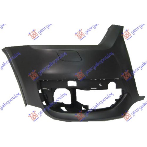 Parakolp këndori i përparmë (gati për ngjyrosje) (me hapje për spërkatëse + me/pa sensorë) për AUDI Q3 11-14 - OEM: 8U0807066