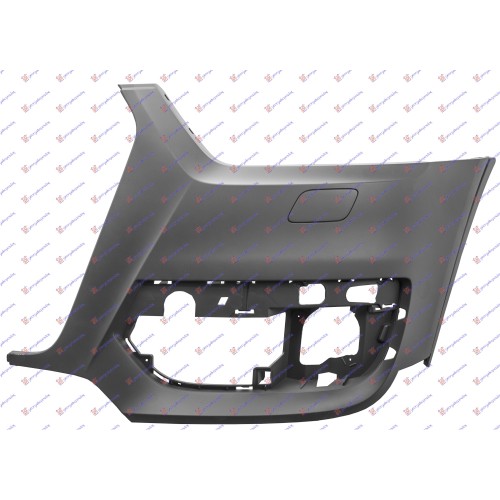 Parakolpi i përparmë (me hapje për spërkatëse + me/pa sensorë) (europian) për AUDI Q3 11-14 - OEM: 8U0807065
