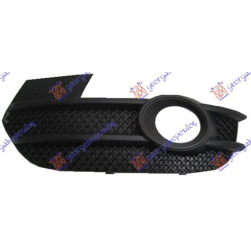 Grilë në parakolpin e përparmë (me hapje për drita të mjegullës) për AUDI Q3 11-14 - OEM: 8U0807681A