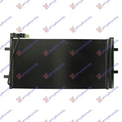Radiator i kondicionerit për të gjithë modelet benzinë/dizel (630x320x16) për AUDI Q3 11-14 - OEM: 8U0260401B