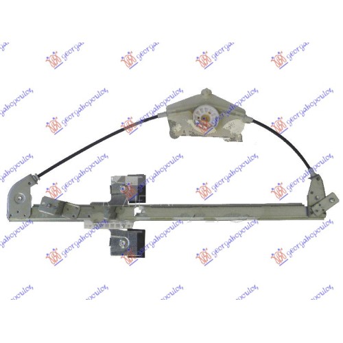 Ngritës/rregullator për dritaren e pasme elektrik (pa motor) për AUDI Q3 11-14 - OEM: 8U0839462